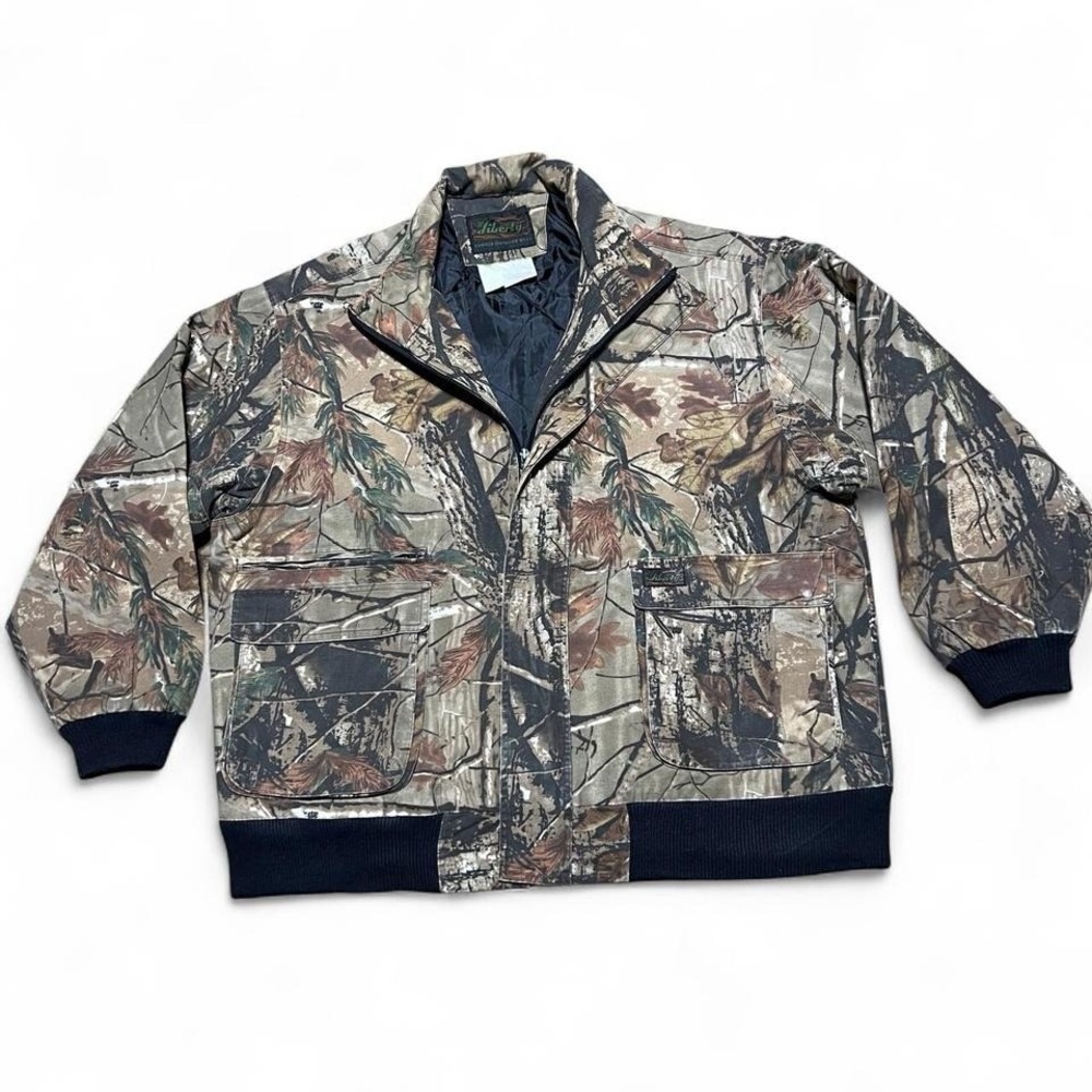 Vintage camo oversized jacket